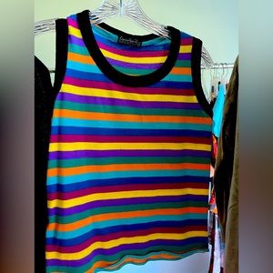 Rainbow tank top
